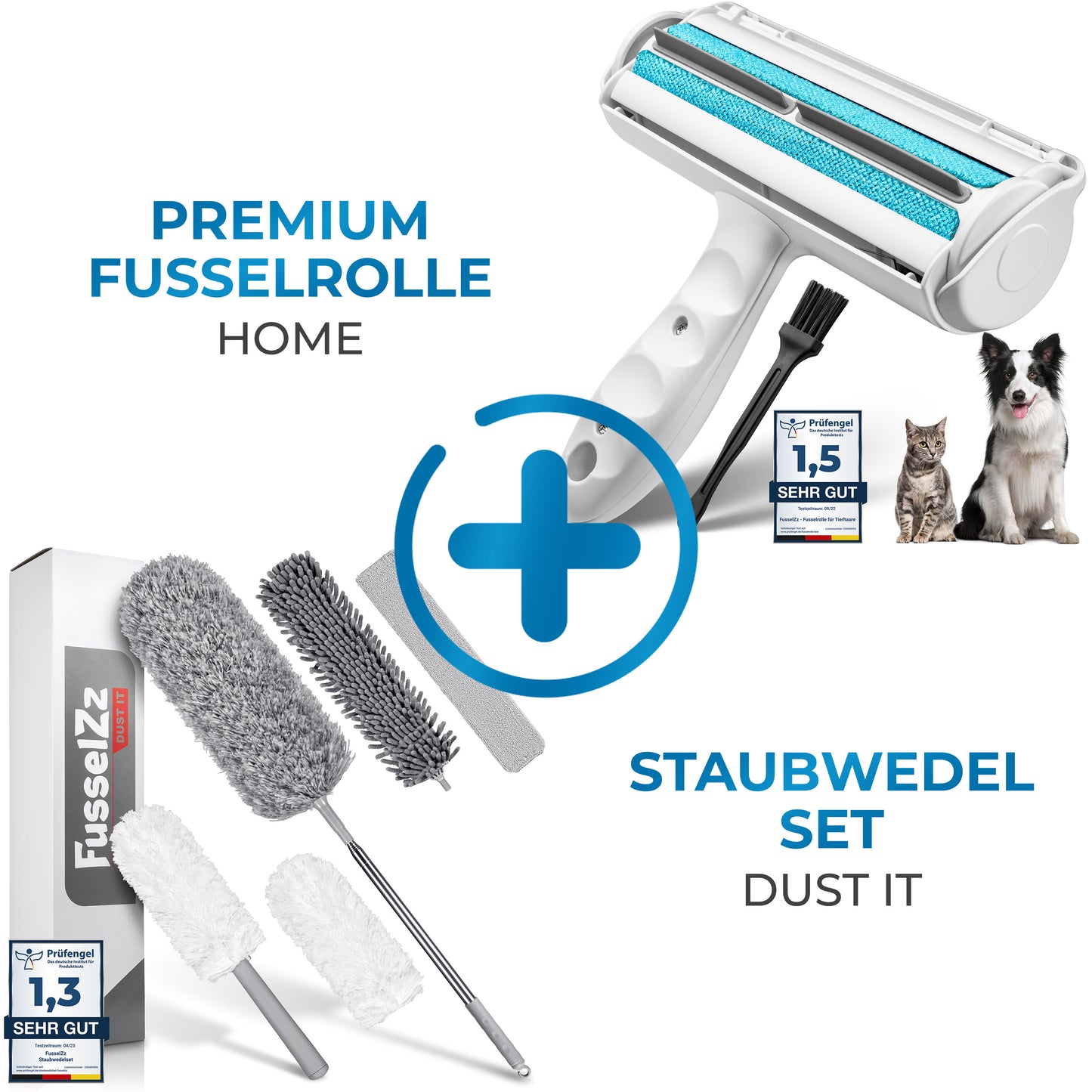 FusselZz Starterset weiß/blau