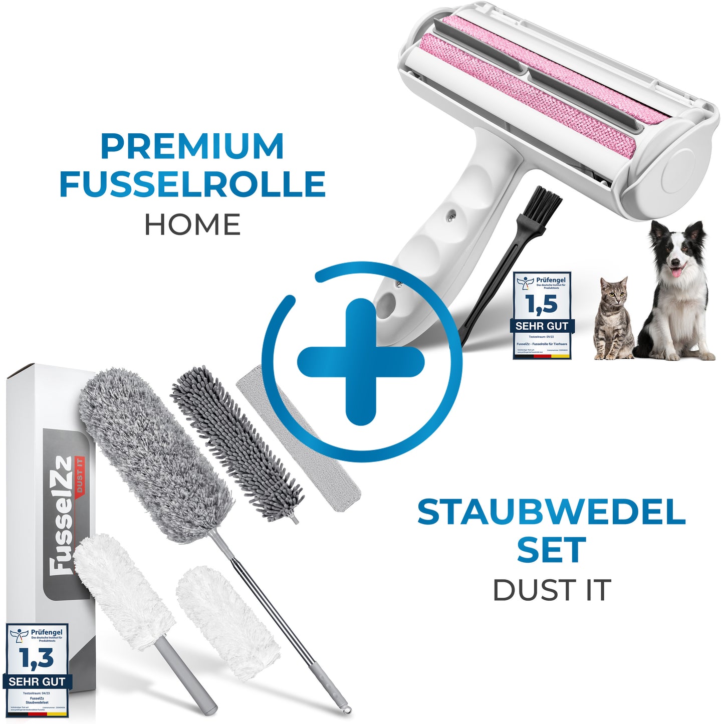 FusselZz® Starterset | weiß/rosa