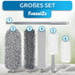FusselZz® Dust it Staubwedel Set – ausziehbar bis 2,45 m